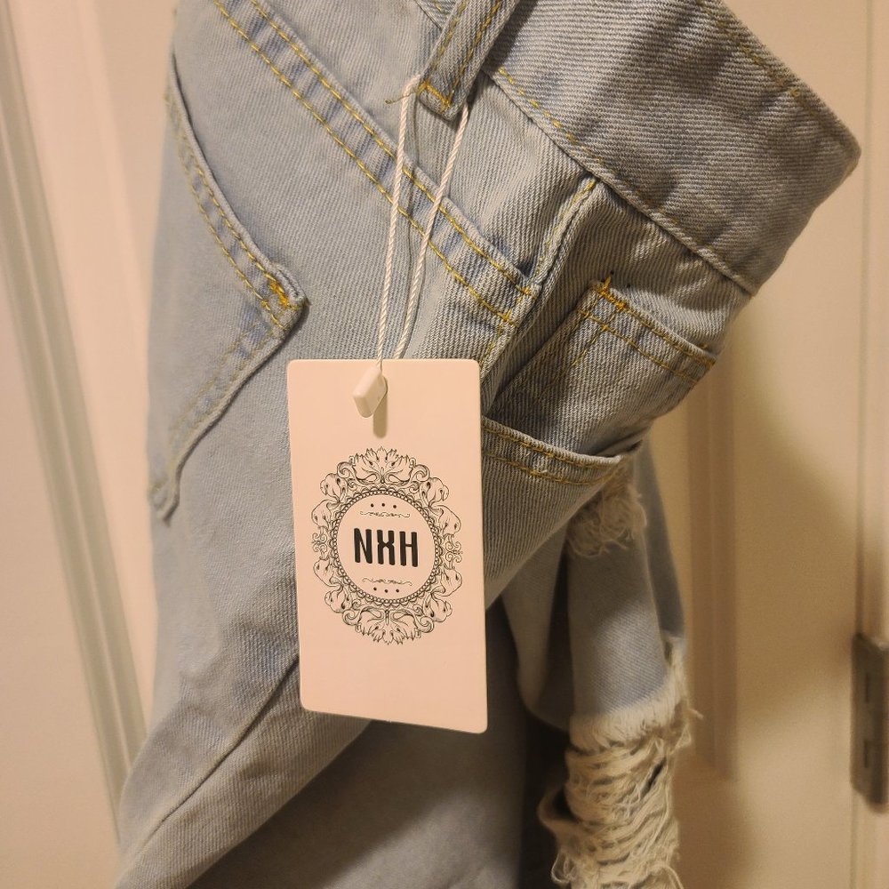 NXH light stove pipe jeans